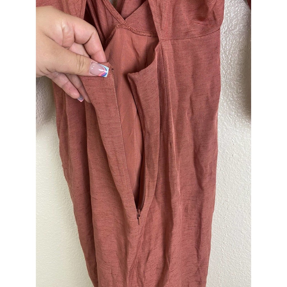 ANTHROPOLOGIE | Pink Wrap Dress - Picture 9 of 9